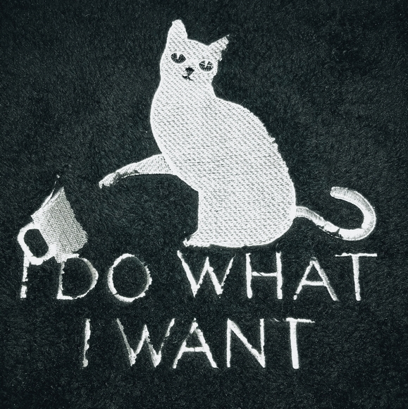 Fleece Cat Hoodie - Picture 2 of 3